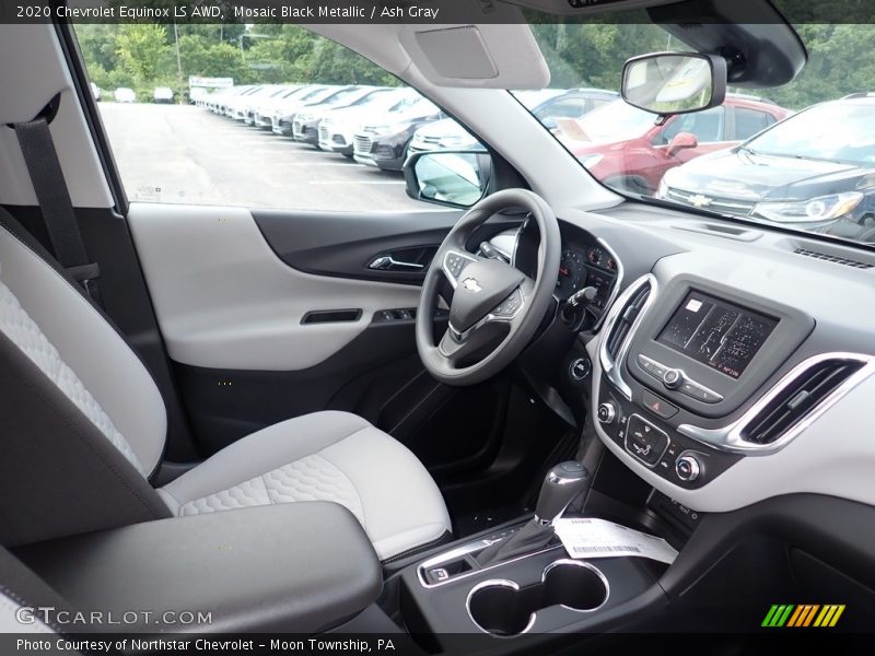 Mosaic Black Metallic / Ash Gray 2020 Chevrolet Equinox LS AWD