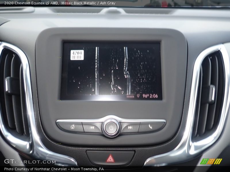 Mosaic Black Metallic / Ash Gray 2020 Chevrolet Equinox LS AWD
