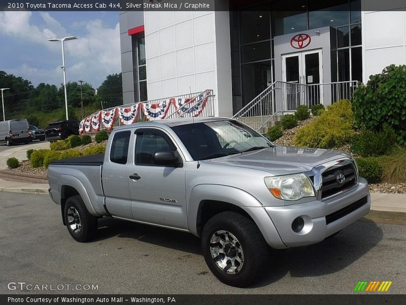 Silver Streak Mica / Graphite 2010 Toyota Tacoma Access Cab 4x4