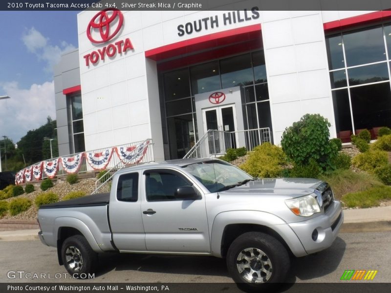 Silver Streak Mica / Graphite 2010 Toyota Tacoma Access Cab 4x4