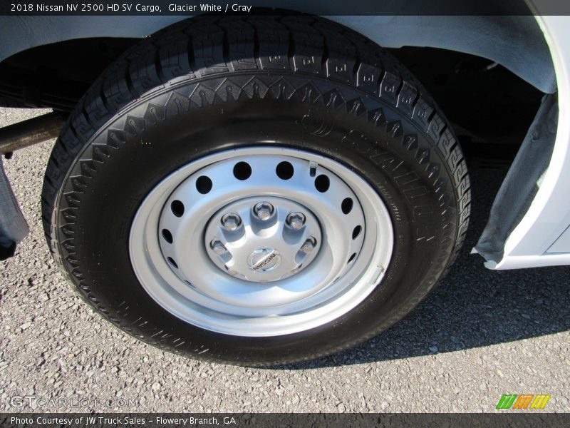 Glacier White / Gray 2018 Nissan NV 2500 HD SV Cargo