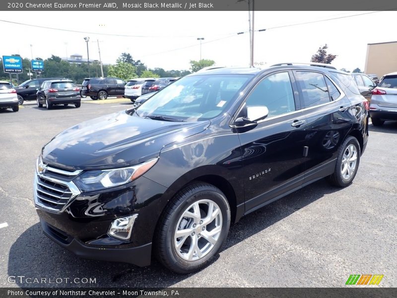 Mosaic Black Metallic / Jet Black 2020 Chevrolet Equinox Premier AWD