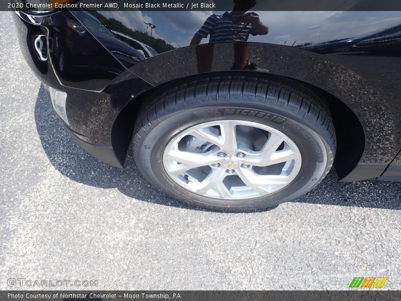 Mosaic Black Metallic / Jet Black 2020 Chevrolet Equinox Premier AWD