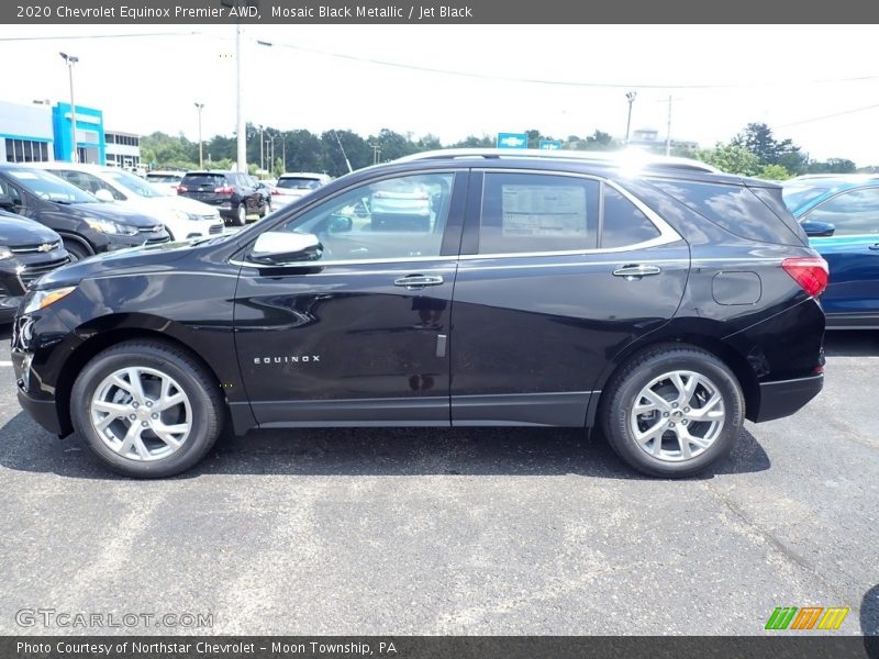 Mosaic Black Metallic / Jet Black 2020 Chevrolet Equinox Premier AWD