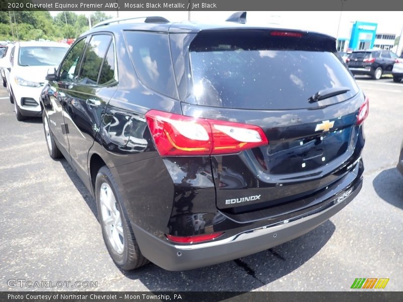 Mosaic Black Metallic / Jet Black 2020 Chevrolet Equinox Premier AWD