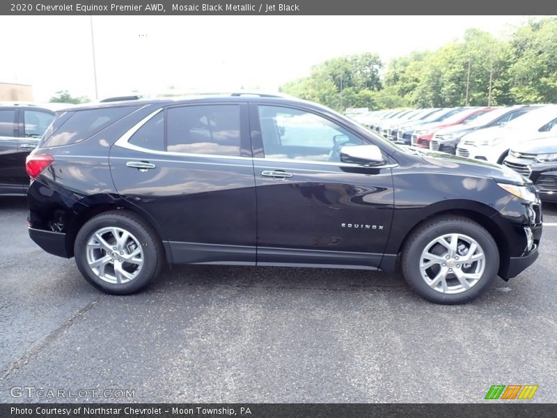 Mosaic Black Metallic / Jet Black 2020 Chevrolet Equinox Premier AWD