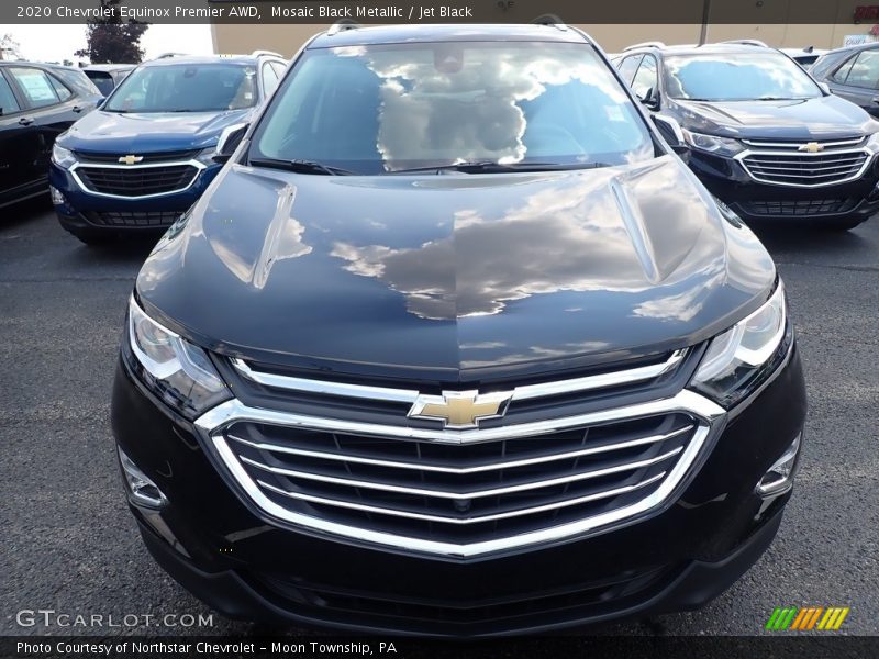 Mosaic Black Metallic / Jet Black 2020 Chevrolet Equinox Premier AWD