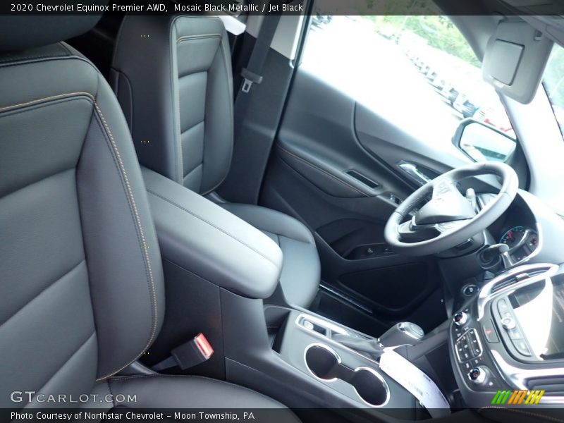Mosaic Black Metallic / Jet Black 2020 Chevrolet Equinox Premier AWD