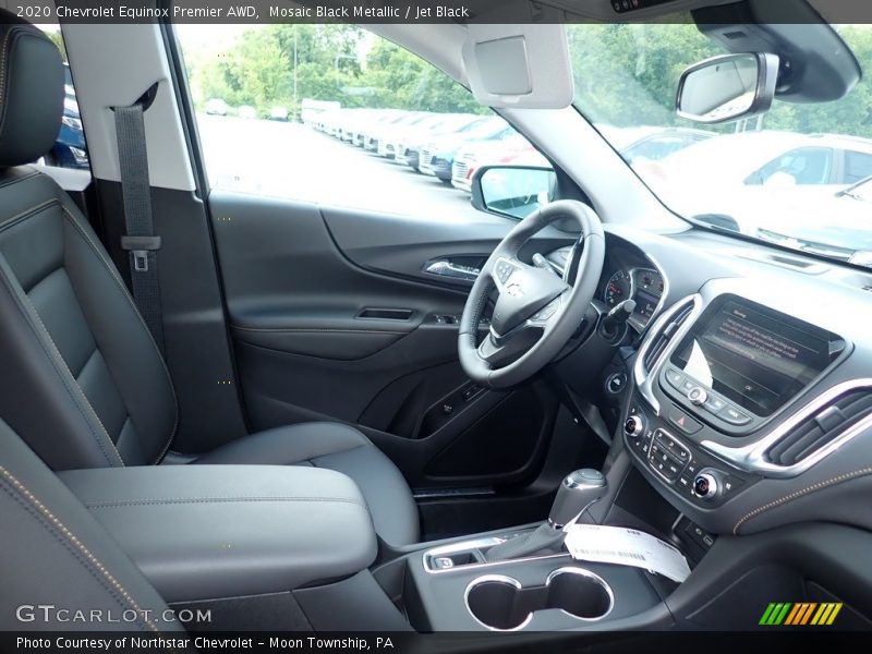 Mosaic Black Metallic / Jet Black 2020 Chevrolet Equinox Premier AWD