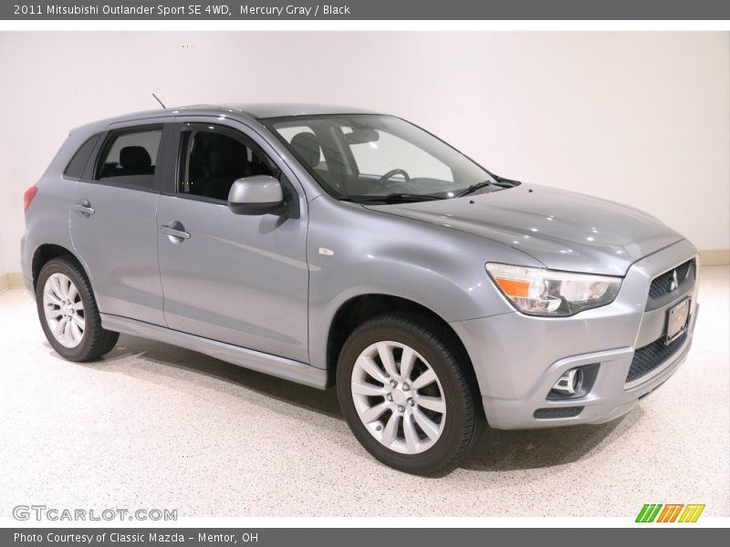 Mercury Gray / Black 2011 Mitsubishi Outlander Sport SE 4WD