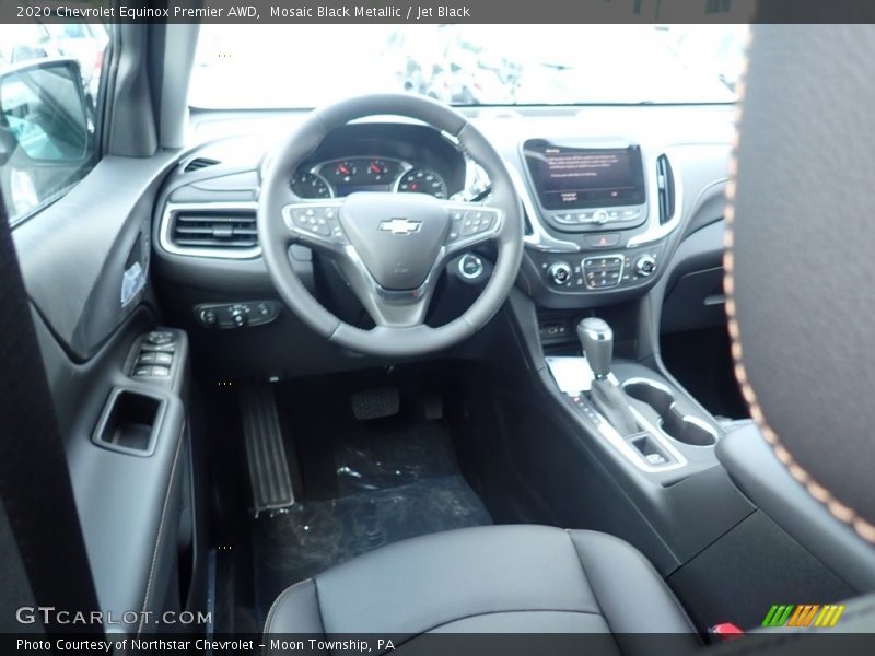 Mosaic Black Metallic / Jet Black 2020 Chevrolet Equinox Premier AWD