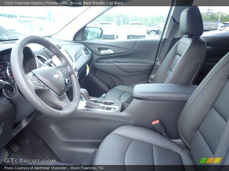 Mosaic Black Metallic / Jet Black 2020 Chevrolet Equinox Premier AWD