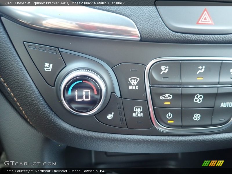 Mosaic Black Metallic / Jet Black 2020 Chevrolet Equinox Premier AWD