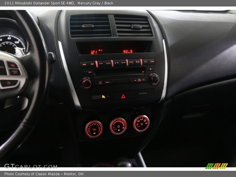 Mercury Gray / Black 2011 Mitsubishi Outlander Sport SE 4WD