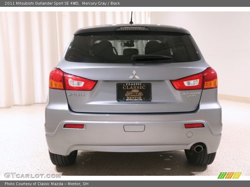 Mercury Gray / Black 2011 Mitsubishi Outlander Sport SE 4WD