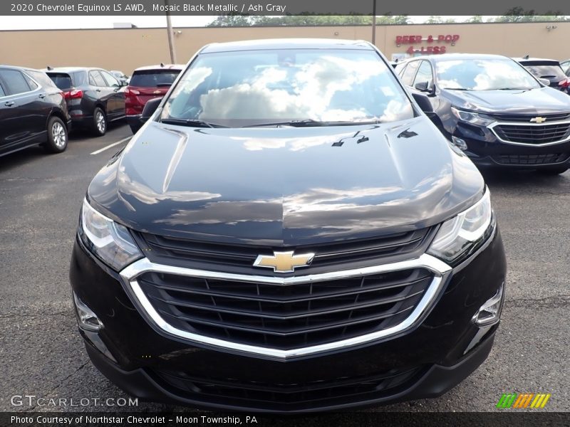 Mosaic Black Metallic / Ash Gray 2020 Chevrolet Equinox LS AWD