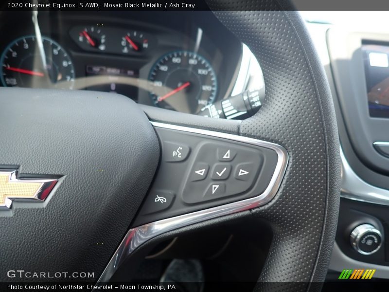Mosaic Black Metallic / Ash Gray 2020 Chevrolet Equinox LS AWD