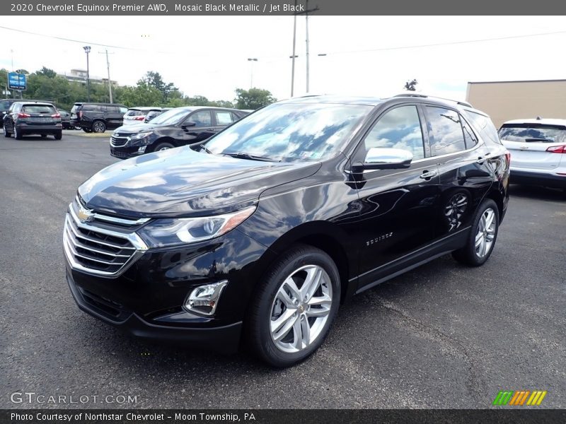 Mosaic Black Metallic / Jet Black 2020 Chevrolet Equinox Premier AWD