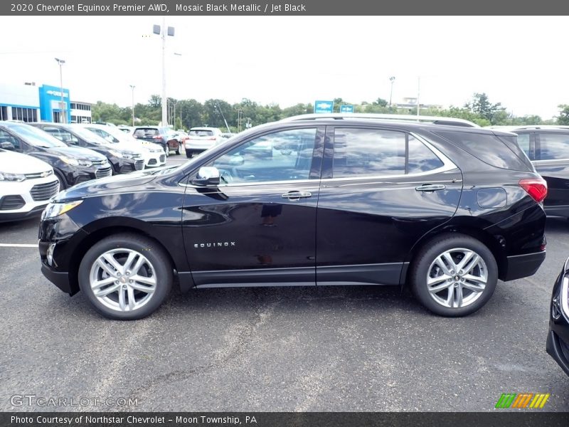 Mosaic Black Metallic / Jet Black 2020 Chevrolet Equinox Premier AWD