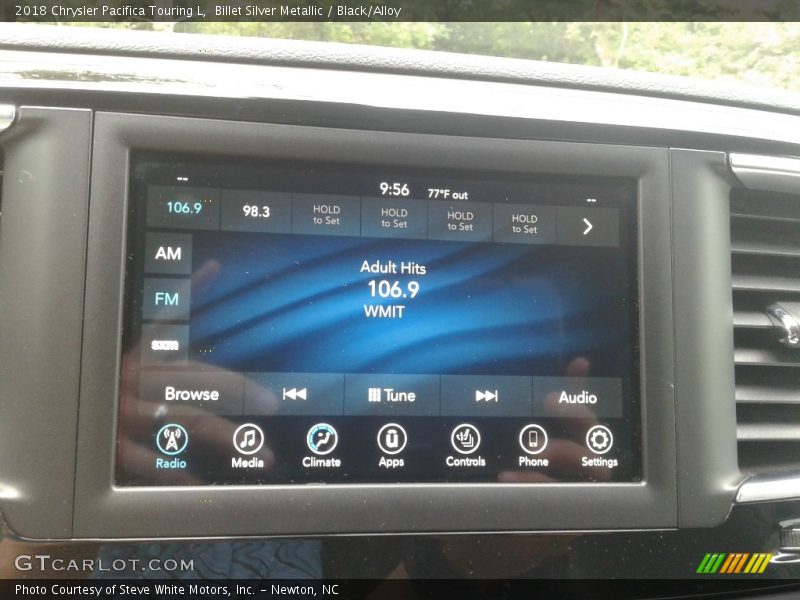 Billet Silver Metallic / Black/Alloy 2018 Chrysler Pacifica Touring L