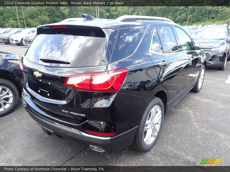 Mosaic Black Metallic / Jet Black 2020 Chevrolet Equinox Premier AWD