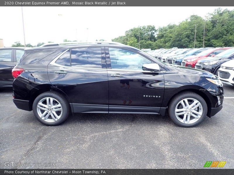 Mosaic Black Metallic / Jet Black 2020 Chevrolet Equinox Premier AWD