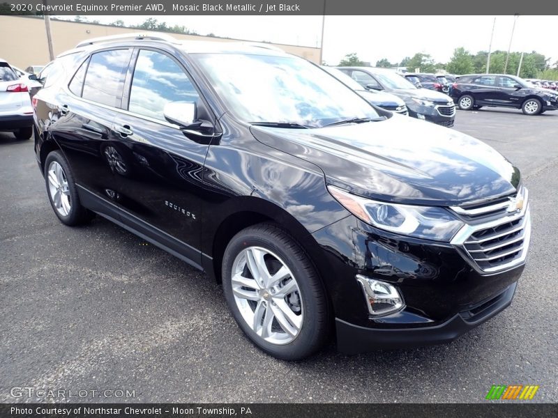 Mosaic Black Metallic / Jet Black 2020 Chevrolet Equinox Premier AWD