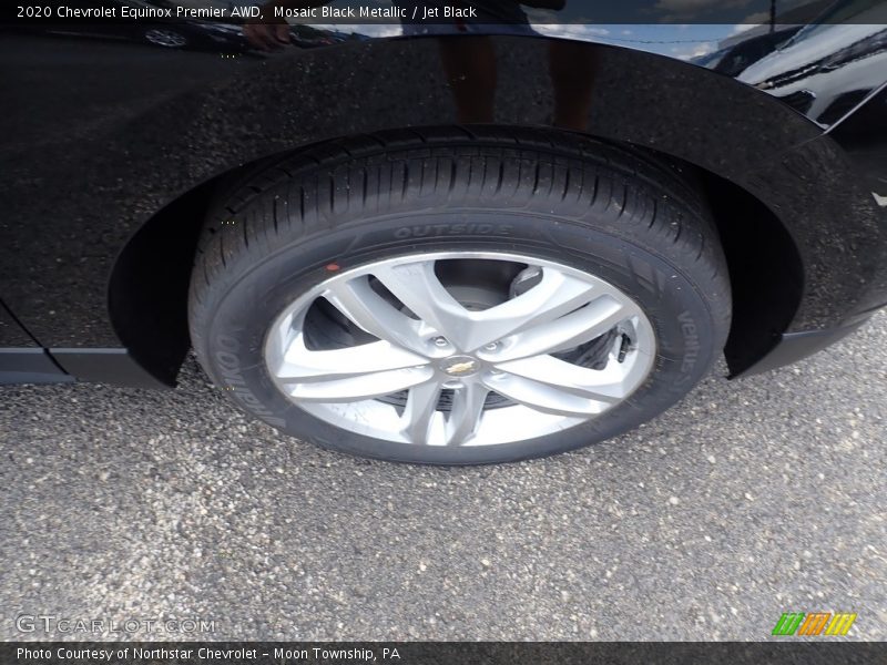 Mosaic Black Metallic / Jet Black 2020 Chevrolet Equinox Premier AWD