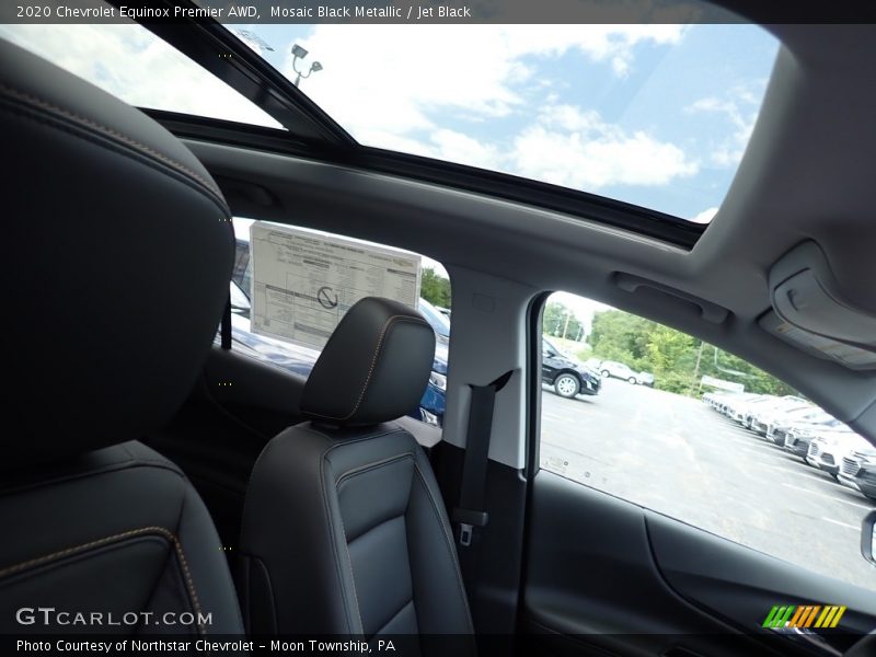 Mosaic Black Metallic / Jet Black 2020 Chevrolet Equinox Premier AWD