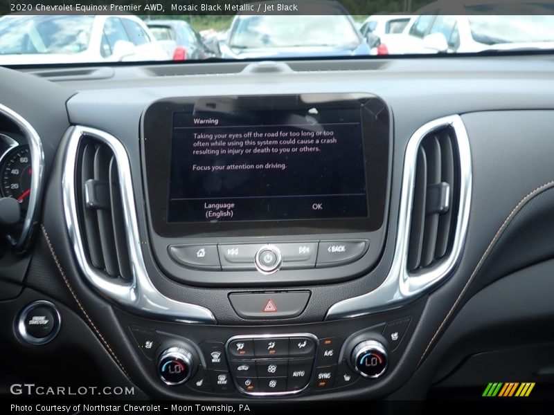 Mosaic Black Metallic / Jet Black 2020 Chevrolet Equinox Premier AWD