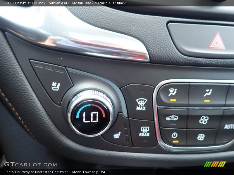 Mosaic Black Metallic / Jet Black 2020 Chevrolet Equinox Premier AWD