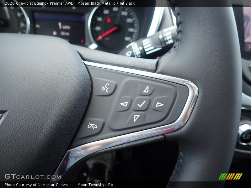 Mosaic Black Metallic / Jet Black 2020 Chevrolet Equinox Premier AWD