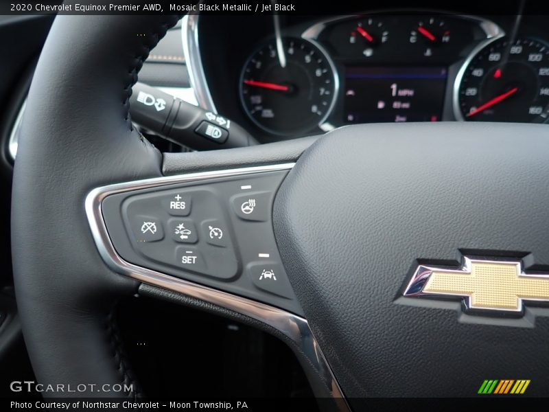 Mosaic Black Metallic / Jet Black 2020 Chevrolet Equinox Premier AWD