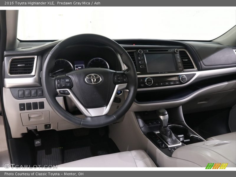 Predawn Gray Mica / Ash 2016 Toyota Highlander XLE