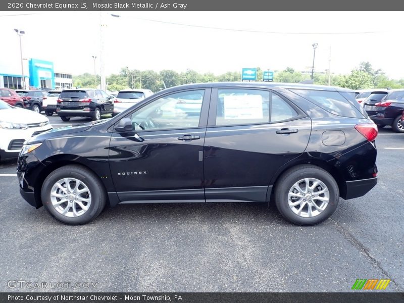 Mosaic Black Metallic / Ash Gray 2020 Chevrolet Equinox LS
