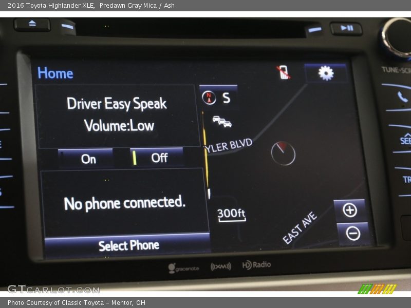 Predawn Gray Mica / Ash 2016 Toyota Highlander XLE