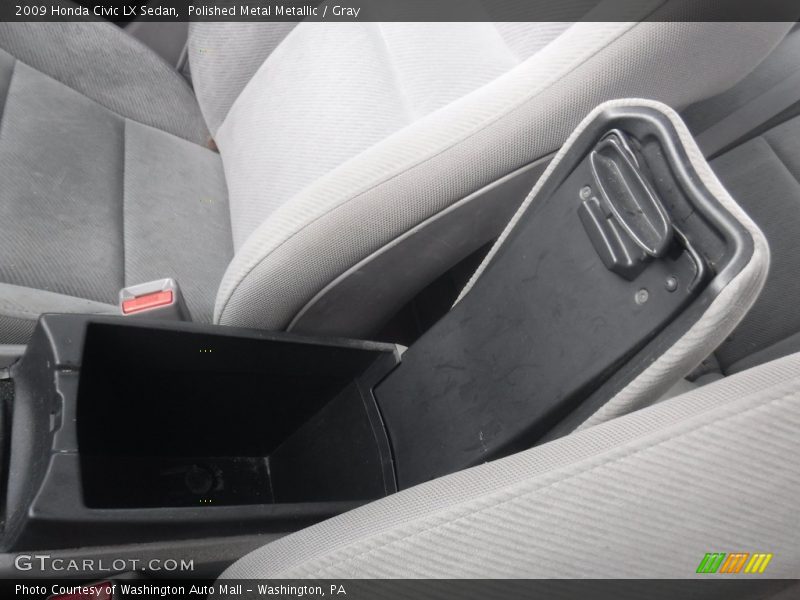 Polished Metal Metallic / Gray 2009 Honda Civic LX Sedan