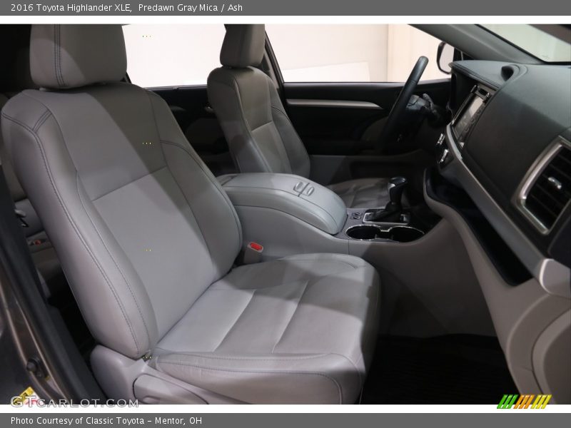 Predawn Gray Mica / Ash 2016 Toyota Highlander XLE