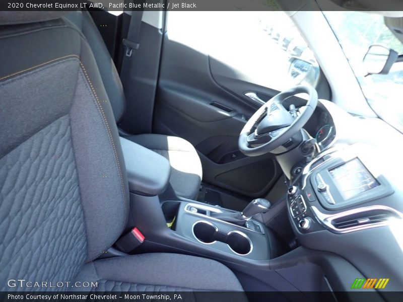 Pacific Blue Metallic / Jet Black 2020 Chevrolet Equinox LT AWD