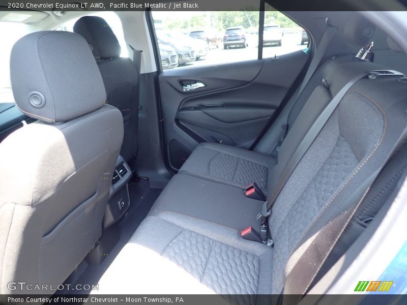 Pacific Blue Metallic / Jet Black 2020 Chevrolet Equinox LT AWD