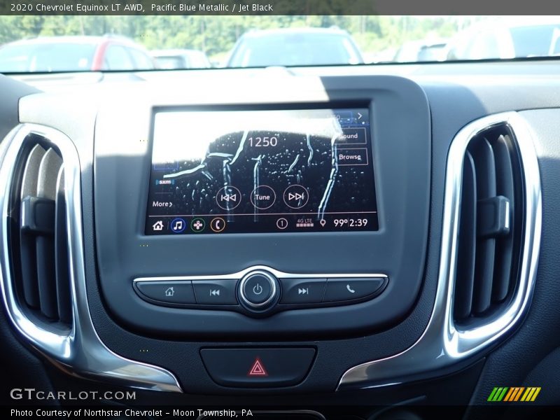 Pacific Blue Metallic / Jet Black 2020 Chevrolet Equinox LT AWD