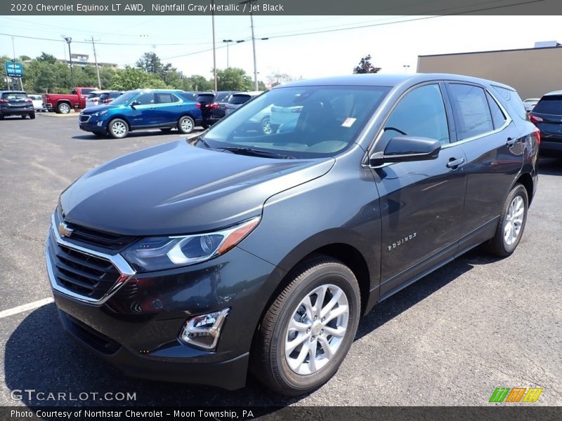 Nightfall Gray Metallic / Jet Black 2020 Chevrolet Equinox LT AWD
