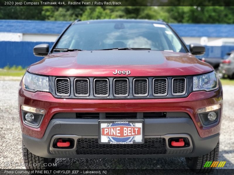 Redline Pearl / Ruby Red/Black 2020 Jeep Compass Trailhawk 4x4