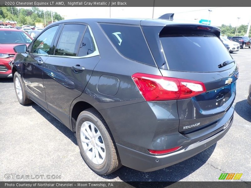 Nightfall Gray Metallic / Jet Black 2020 Chevrolet Equinox LT AWD