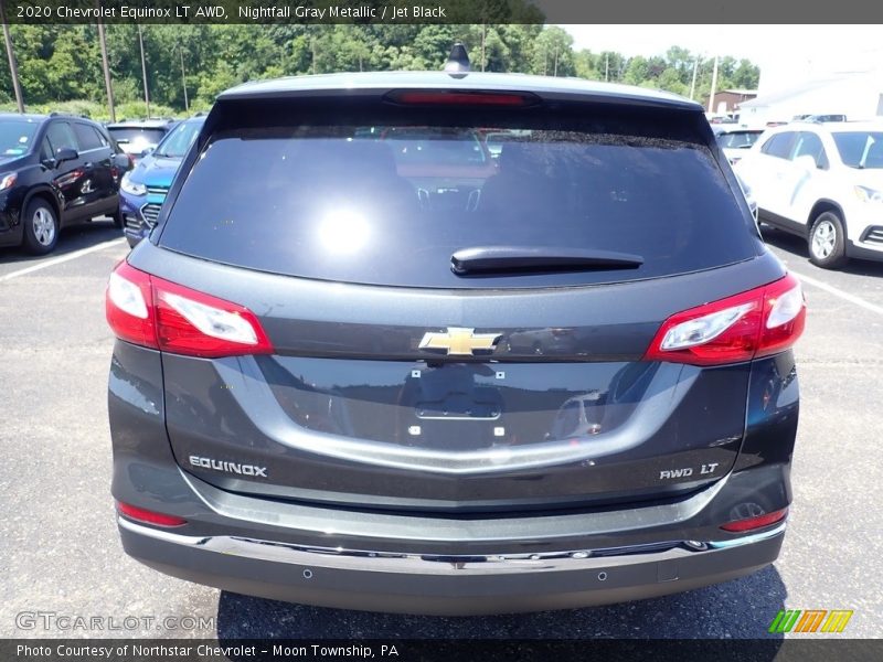 Nightfall Gray Metallic / Jet Black 2020 Chevrolet Equinox LT AWD