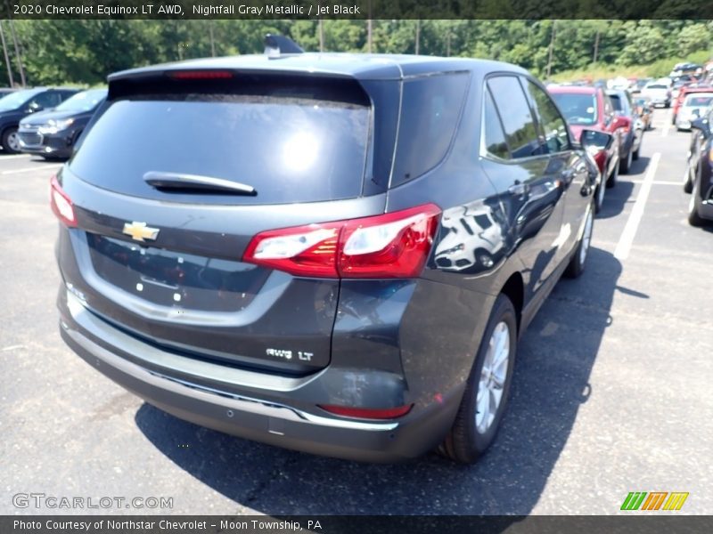 Nightfall Gray Metallic / Jet Black 2020 Chevrolet Equinox LT AWD