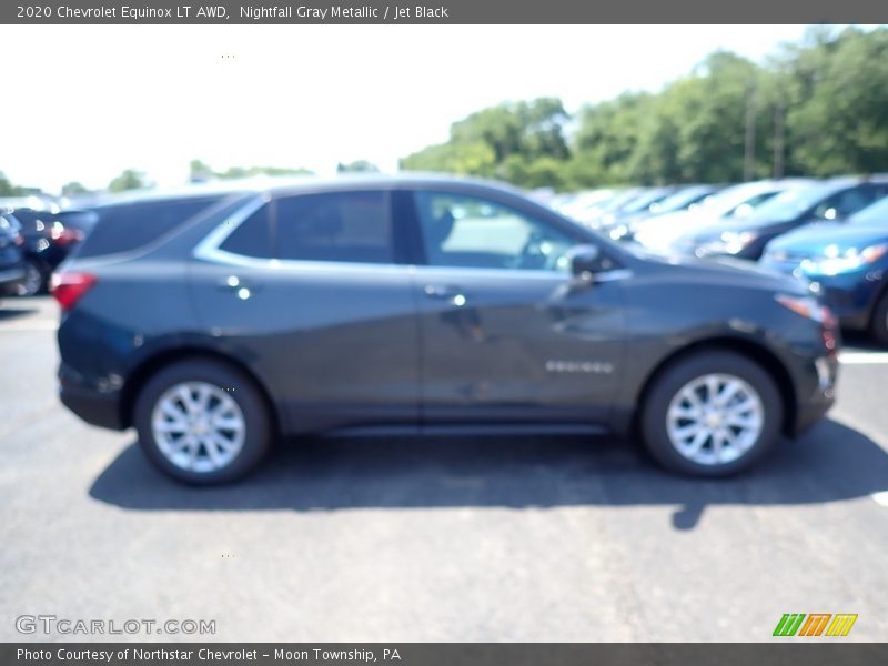 Nightfall Gray Metallic / Jet Black 2020 Chevrolet Equinox LT AWD