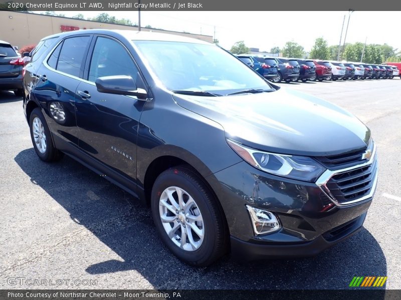 Nightfall Gray Metallic / Jet Black 2020 Chevrolet Equinox LT AWD