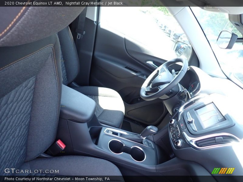 Nightfall Gray Metallic / Jet Black 2020 Chevrolet Equinox LT AWD