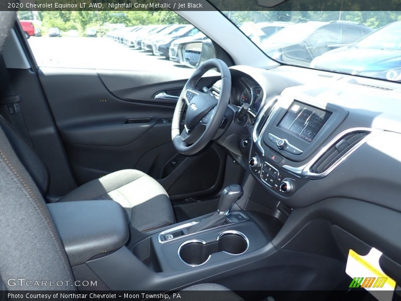 Nightfall Gray Metallic / Jet Black 2020 Chevrolet Equinox LT AWD